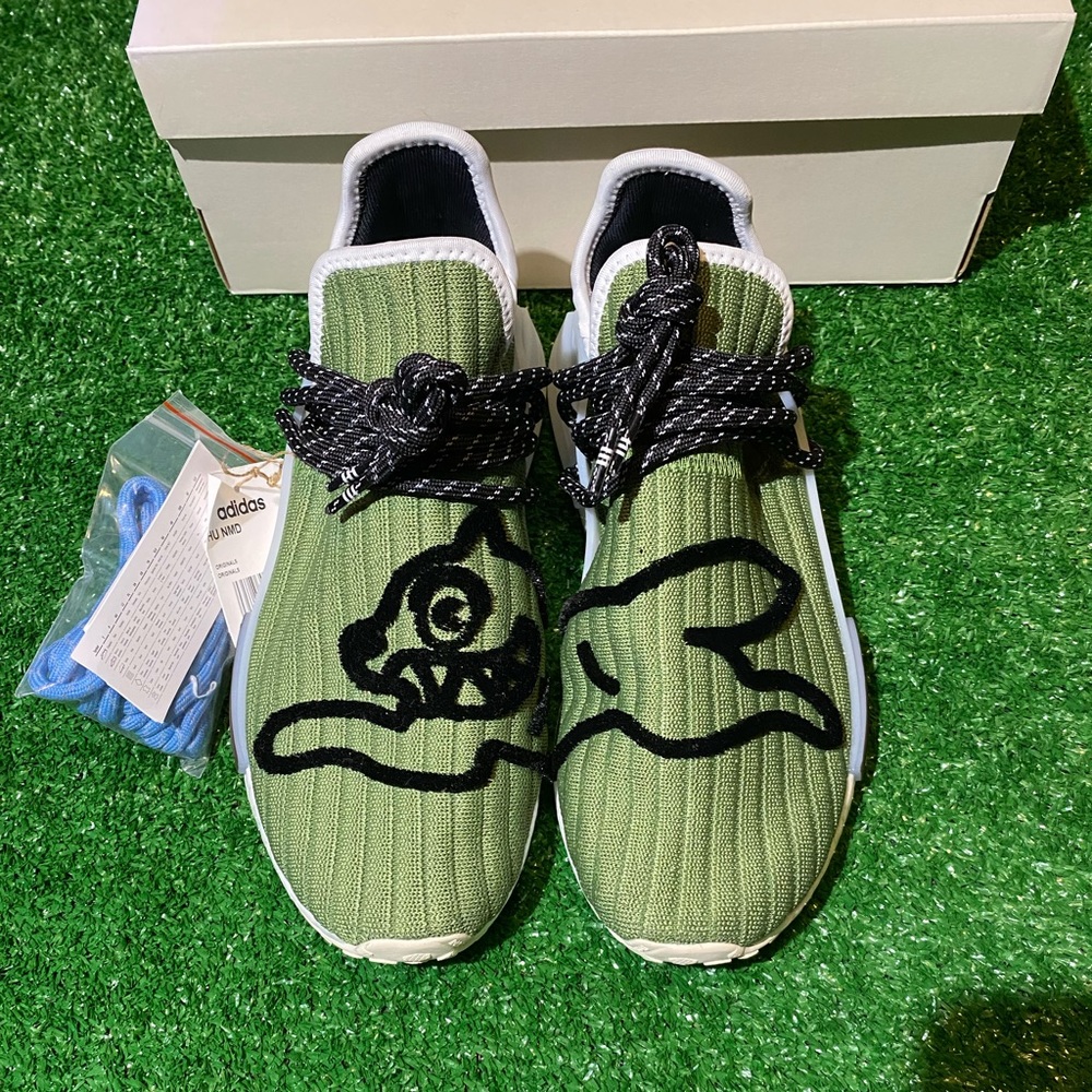 Adidas NMD Human Race x BBC Ice Cream x Pharrell Running Dog 2021 (Size 9.5)